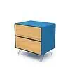 nachttisch-nachtkonsole-nachtschrank-nachtkaestchen-nachtkommode-holz-eiche-metall-modern-design-blau-fly-high-5-neu
