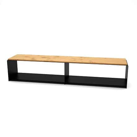 lowboard-sideboard-schwarz-tv-board-moebel-fernsehtisch-bank-tisch-holz-eiche-metall-design-modern-massivholz-wildeiche-stahl-merapi-2