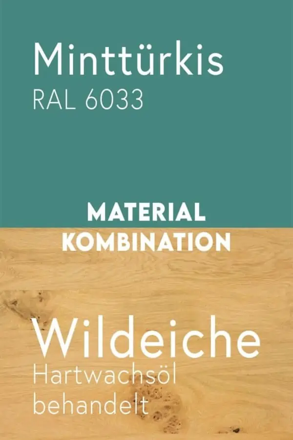 material-kombination-holz-eiche-massivholz-wildeiche-mit-aesten-metall-stahl-mit-pulverbeschichtung-minttueerkis-ral-6033