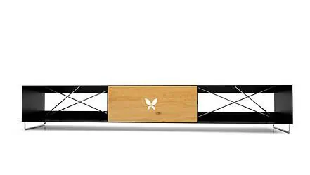 tv-lowboard-schwarz-moebel-fernsehtisch-bank-tisch-holz-eiche-metall-design-modern-massivholz-wildeiche-stahl-edelstahl-pure-mnmlsm-m
