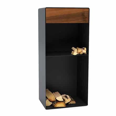 kaminholzregal-metall-innen-stahl-modern-design-wohnzimmer-schwarzgrau-nussbaum-mit-schublade-minimalist-stahlzart