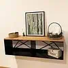 lowboard-haengend-tv-modern-holz-eiche-massiv-design-schwarz-schmal-120cm-breite-wildeiche-industrial-wohnzimmer-flur-stahlzart