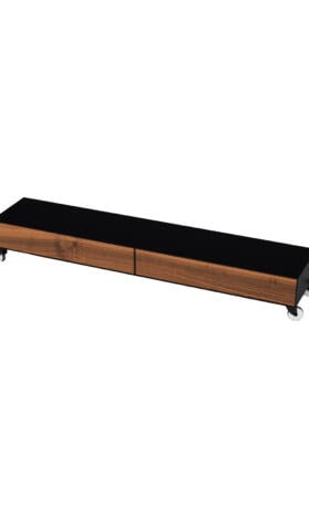 lowboard-schwarz-nussbaum-tv-holz-massivholz-design-metall-modern-industrial-wohnzimmer-design-stahl-mit-rollen-schubladen-stahlzart-classic-060