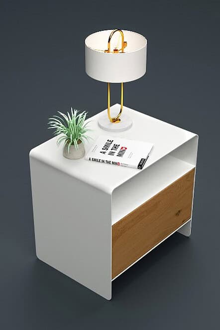 nachttisch-weiss-holz-eiche-rund-modern-schmal-metall-mit-schublade-industrial-kleiner-designer-massivholz-wildeiche-schlafzimmer-stahlzart
