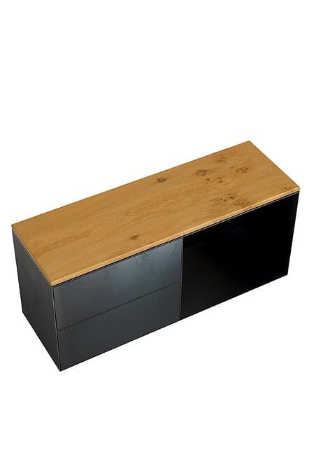 sitzbank-eiche-stahl-mit-stauraum-flur-esszimmer-holz-kueche-esstisch-garderobe-schwarz-grau-schlafzimmer-modern-2-schubladen-100-cm-ohne-lehne-metall-industrial-stahlzart