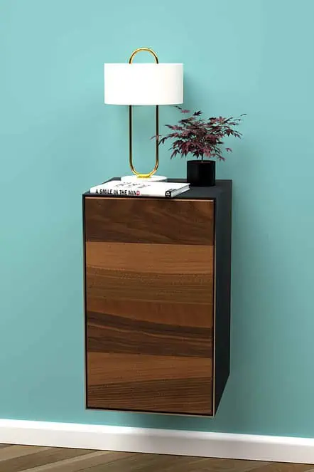 nachttisch-boxspringbett-haengend-industrial-nussbaum-holz-am-bett-grau-schwarz-metall-schrank-konsole-massivholz-eckig-tuer-modern-schlafzimmer-minimalistisch-stahlzart