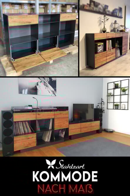 stahlzart-kommode-nach-mass-fertigen-lassen-weiss-schwarz-grau-holz-eiche-metall-modern-design-massivholz-industrial-wohnzimmer-schlafzimmer-flur-kueche-5-jahre-garantie-handmade-in-germany