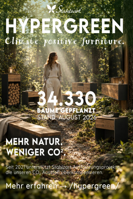 Klimapositive Kaufentscheidung: Stahlzart kompensiert CO2 durch Eden Reforestation Projects. Bereits 34.330 Mangroven gepflanzt. (Hypergreen Projekt)
